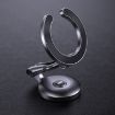 Pearl Black Metal MagSafe Magnetic Folding Phone Holder - 2
