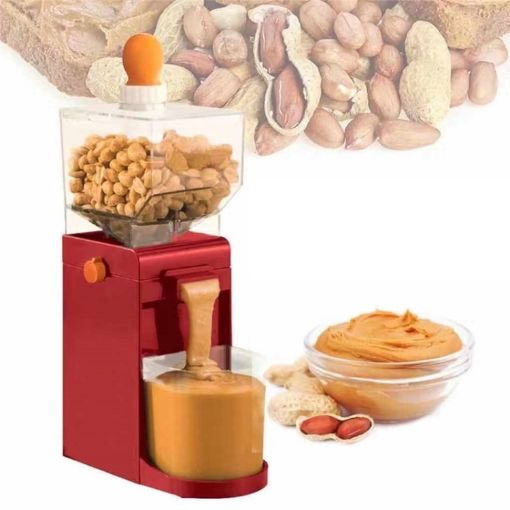 Electric Peanut Butter Grinder - Small Cooking Machine (US Plug) - 1