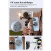 Titanium Magnetic Phone Holder with 1/4" Tripod Hole for Magic Arm - 6