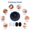 SC-195B Mini Cervical Massage Stickers EMS 4-In-1 Remote - 4