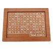 Light Brown Wooden Money Box Piggy Bank with Counter 1000 Euros - 1