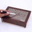 Light Brown Wooden Money Box Piggy Bank with Counter, 10,000 Euros - 5