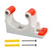 DEEMOUNT RCK-051 Bike Wall Hook Parking Buckle (White Red) - 1