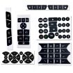 Mercedes-Benz CLS/C218/SLK/W172/W204/GLK AC Button Sticker - 1