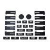 2005-2010 VW Touareg/Passat Steering Wheel Button Repair Stickers - 6