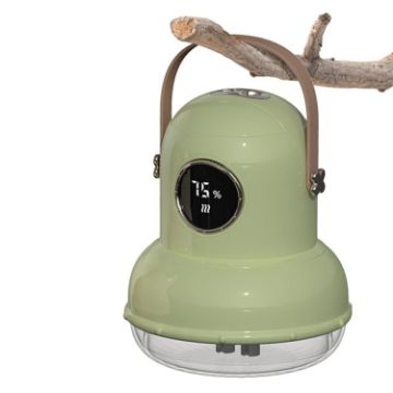 ICARER FAMILY USB Night Light Humidifier, Green, Dual-spray Charging - 1