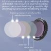 JSR-2050-21 Camera Filters UV+CPL+ND8/16/32/64+Night+Star for DJI Avata 2 - 4