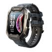 C20Plus 1.81" Waterproof Smart Watch, Camouflage Black with Bluetooth - 1