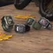 C20Plus Brown Leather 1.81" Waterproof Health Smart Watch - 2