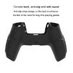 PS5 Gamepad White Silicone Case + 8 Hats, Anti-Skid Cover - 5