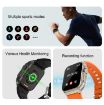 A70 Health IP68 Waterproof Bluetooth Call Smart Watch (Black Steel) - 5