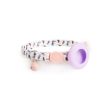 AirTag Pet Collar Holder - Pineapple Parrot Design with Bell & Buckle - 1