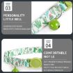 AirTag Pet Collar Holder - Pineapple Parrot Design with Bell & Buckle - 6