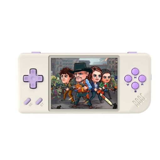 ANBERNIC RG28XX Retro Handheld Console 2.83" IPS 64GB+128GB Beige - 1