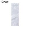 100pcs 7x20cm Pearlescent Translucent Ziplock Bags Self-Sealing - 1
