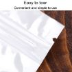100pcs 8x11cm Pearlescent Film Ziplock Bags - Translucent Plastic - 3