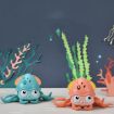 Pink Octopus Toy - Automatic Obstacle Avoidance, Sound & Light - 2