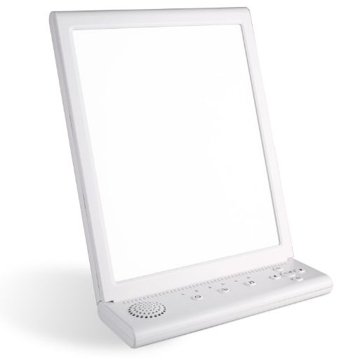 SAD White Noise Phototherapy Lamp Emotional Light with Music Therapy - 1