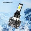 H11B 2pcs 80W Car Headlight Bulbs High Bright Fog Lights White - 4
