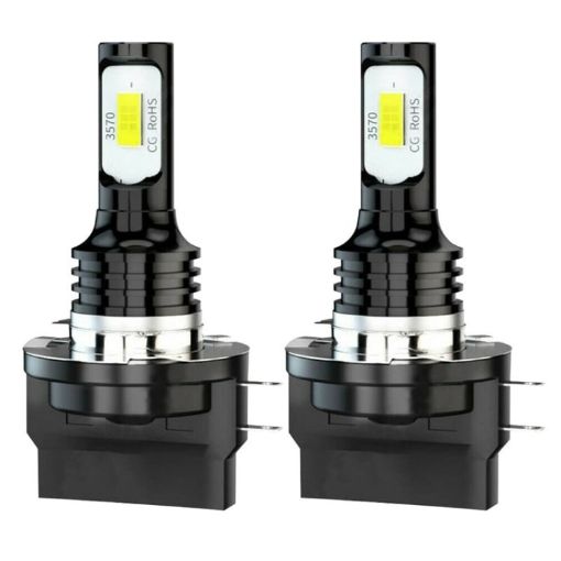 H11B 80W Car Headlight Bulbs 2pcs 3570 LED Fog Lights Ice Blue - 1