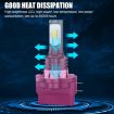H11B 80W Car Headlight Bulbs 2pcs 3570 LED Fog Lights Ice Blue - 6