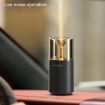 Candle Flame Aromatherapy Diffuser Mini Humidifier (129 Black) - 3