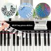 Removable Silicone Piano Notes Guide for 61-Key Keyboard - 2