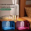 T06 White Large-Capacity Dual Spray Air Humidifier Night Light - 3