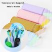 Large Capacity Purple Silicone Pencil Case & Pen Container - 4