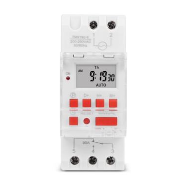 SINOTIMER TM919B-3 24V 30A Programmable Digital Timer Switch - 1
