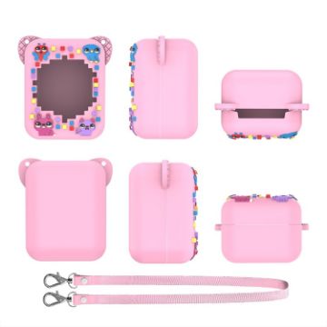Bitzee Electronic Pet Machine Pink Silicone Protective Case - 1