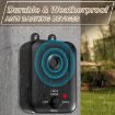 Ultrasonic Non-Shock Dog Barking Deterrent Device - Black - 6