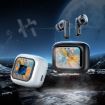 LY30 Touch Screen ANC+ENC Wireless Bluetooth Earphones (White) - 2