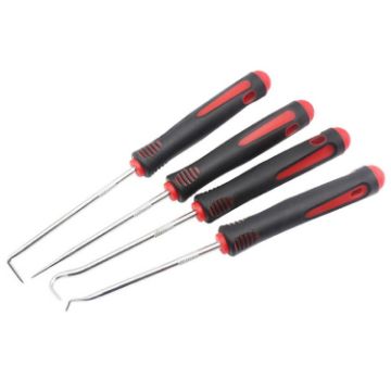 4pcs Auto Oil Seal Screwdrivers & O-Ring Gasket Puller Set - 1