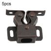 Antique Style Door Clips: 5pcs Closet Cabinet Catches, Red - 1