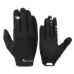 WEST BIKING L Black Anti-slip Breathable Touch Screen Cycling Gloves - 1