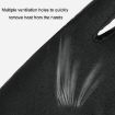 WEST BIKING L Black Anti-slip Breathable Touch Screen Cycling Gloves - 6