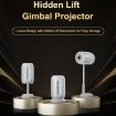 TS-6 4K Mini Projector Android 11 WiFi6 with UK Plug (White) - 2