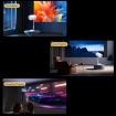 TS-6 4K Mini Projector Android 11 WiFi6 with UK Plug (White) - 6