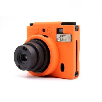INSTAX MINI 99 Camera Orange Silicone Protective Case by FUJIFILM - 1