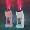 280ml USB Star Projection Light Humidifier, Rotating Pink - 2