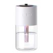 Star Projection Light Humidifier USB 280ml Car Diffuser, White - 1