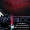 Star Projection Light Humidifier USB 280ml Car Diffuser, White - 4