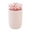 USB Flower Air Humidifier with Colorful Light, 230ml (Pink) - 1