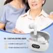 Bluetooth 64-Channel Hearing Aid with Digital Charger (White) - 3