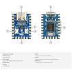 Waveshare RP2040 Pico-Like MCU Board, Spec: Zero, Raspberry Pi Based - 4
