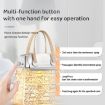 White Desktop Crystal Bag Humidifier with Aroma & Ambient Lighting - 6