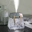 Blue Desktop Crystal Bag Humidifier with Aroma and Ambient Lighting - 2