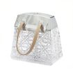 Small White Crystal Bag Humidifier with Aroma and Ambient Lighting - 1