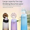 Black 700ml BPA-Free Tritan Sports Water Bottle with Straw - 5